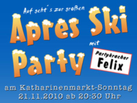Große Apres Ski Party am Katharinenmarkt